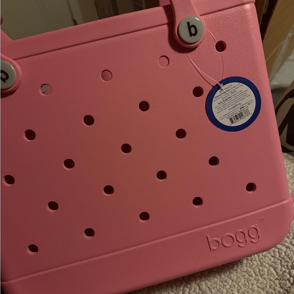 Pink Tote Bag